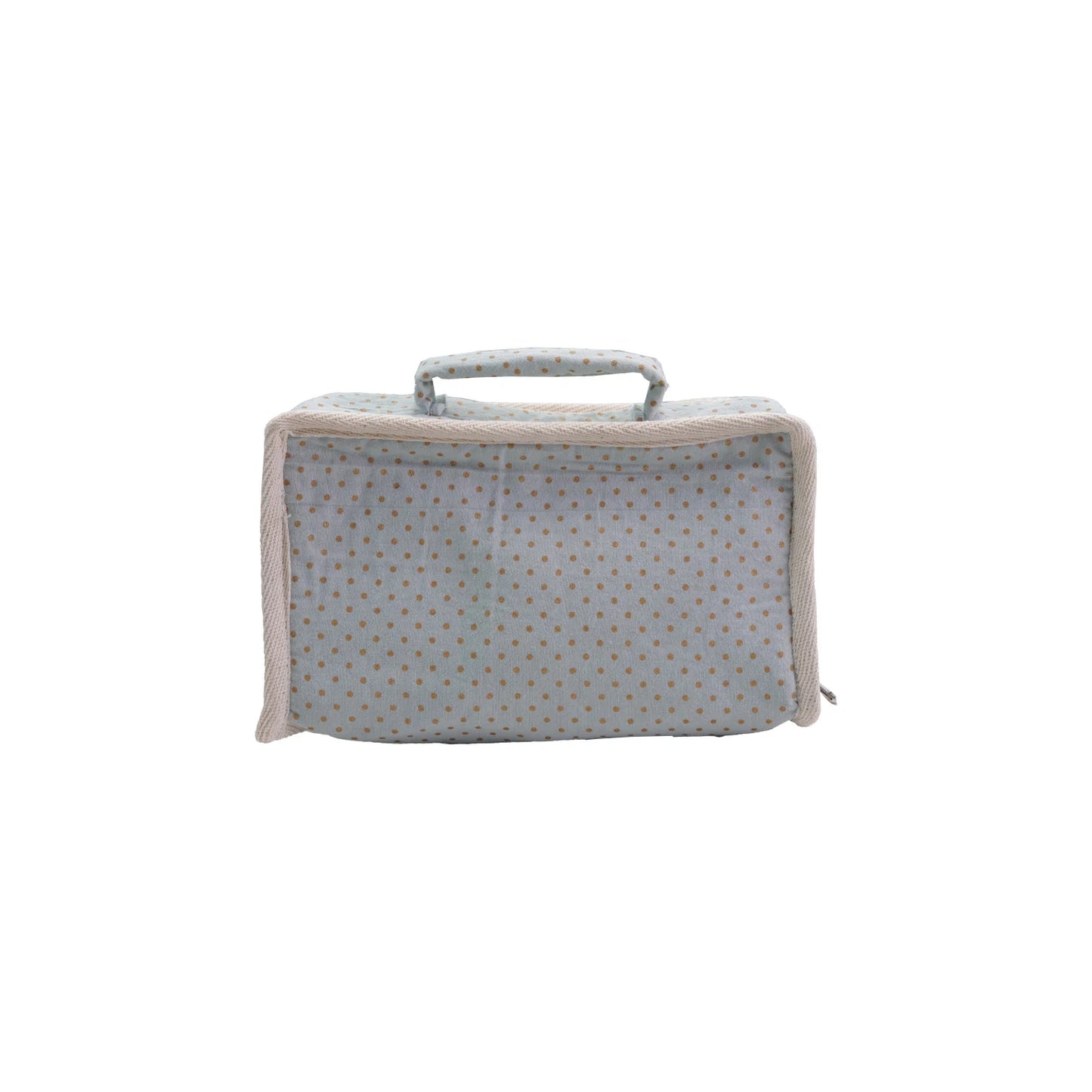 Fabric Suitcase Bed with Doll and Outfits