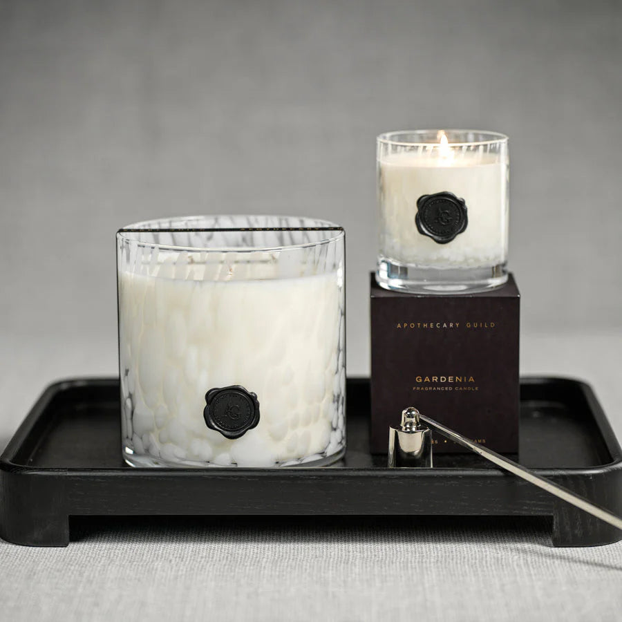 Zodax Apothecary Opal Glass 5-Wick Gardenia Candle