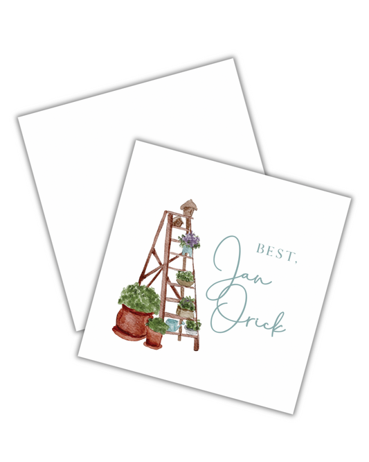 GARDEN LADDER Gift Tags