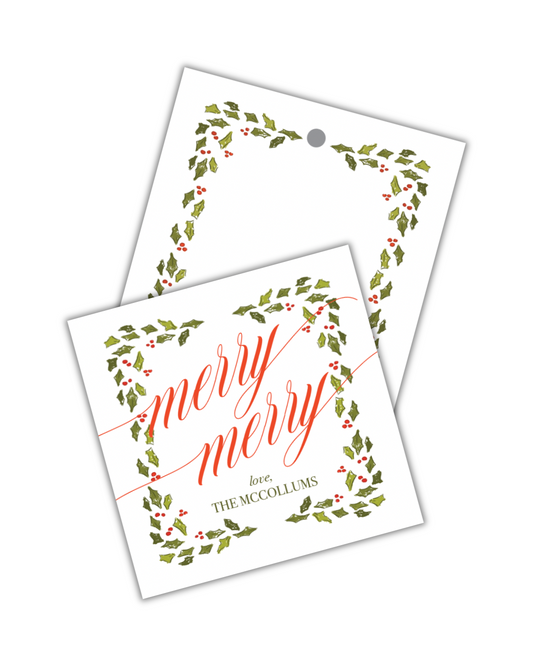 Merry Merry Gift Tags