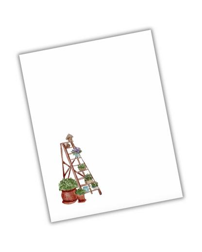 Aluminum Garden Hand Shovel + Pruning Shears WITH Notepad