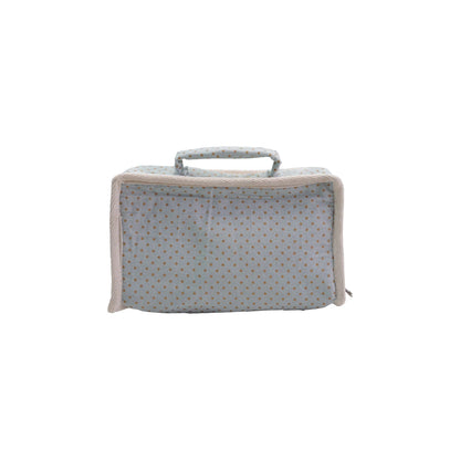 Fabric Suitcase Bed with Doll and Outfits