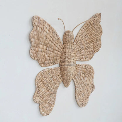 Water Hyacinth Butterfly Wall Decor