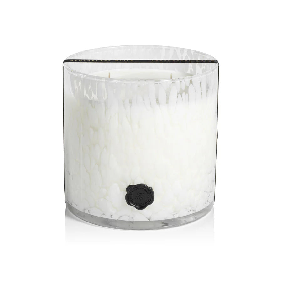 Zodax Apothecary Opal Glass 5-Wick Gardenia Candle