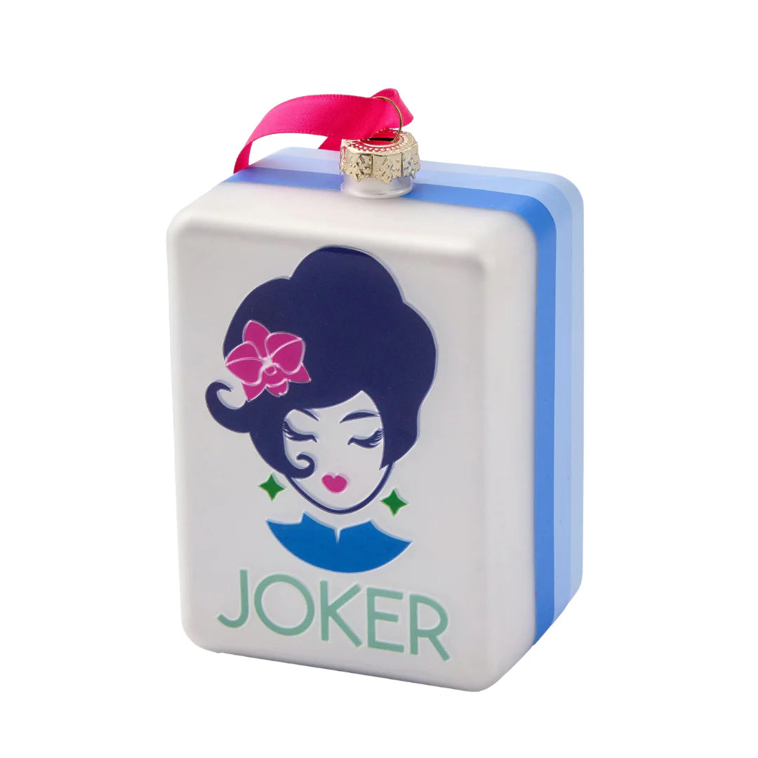 Oh My Mahjong Christmas Ornament