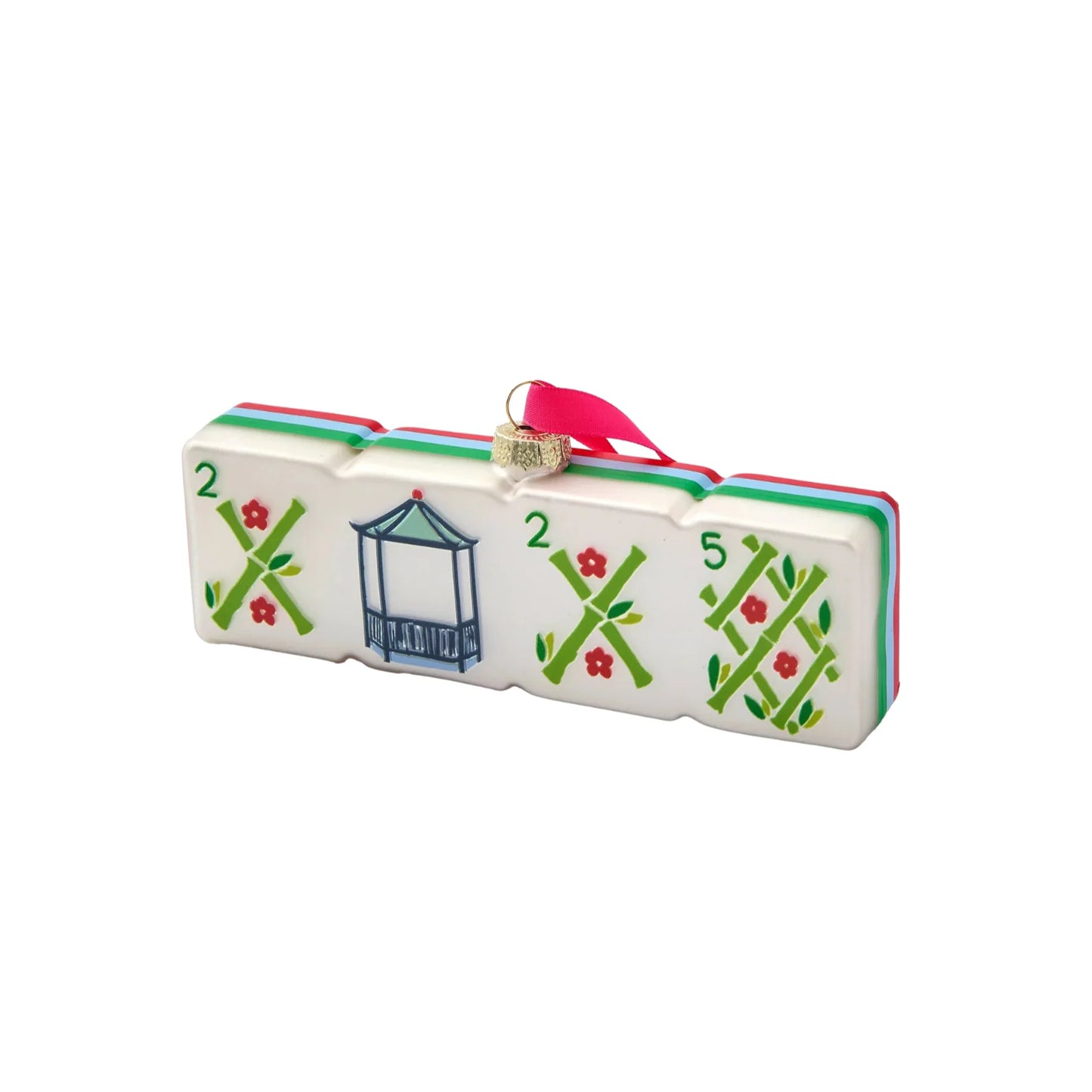 Oh My Mahjong Christmas Ornament