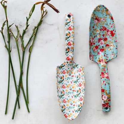 Aluminum Garden Hand Shovel + Pruning Shears WITH Notepad